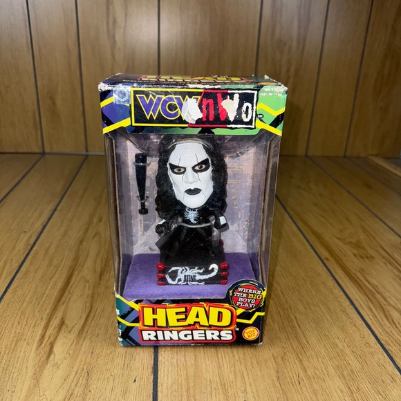 WCW Sting Head Ringer Toy Biz NWO Wrestling Action Figure Collectible Rare - Picture 1 of 10